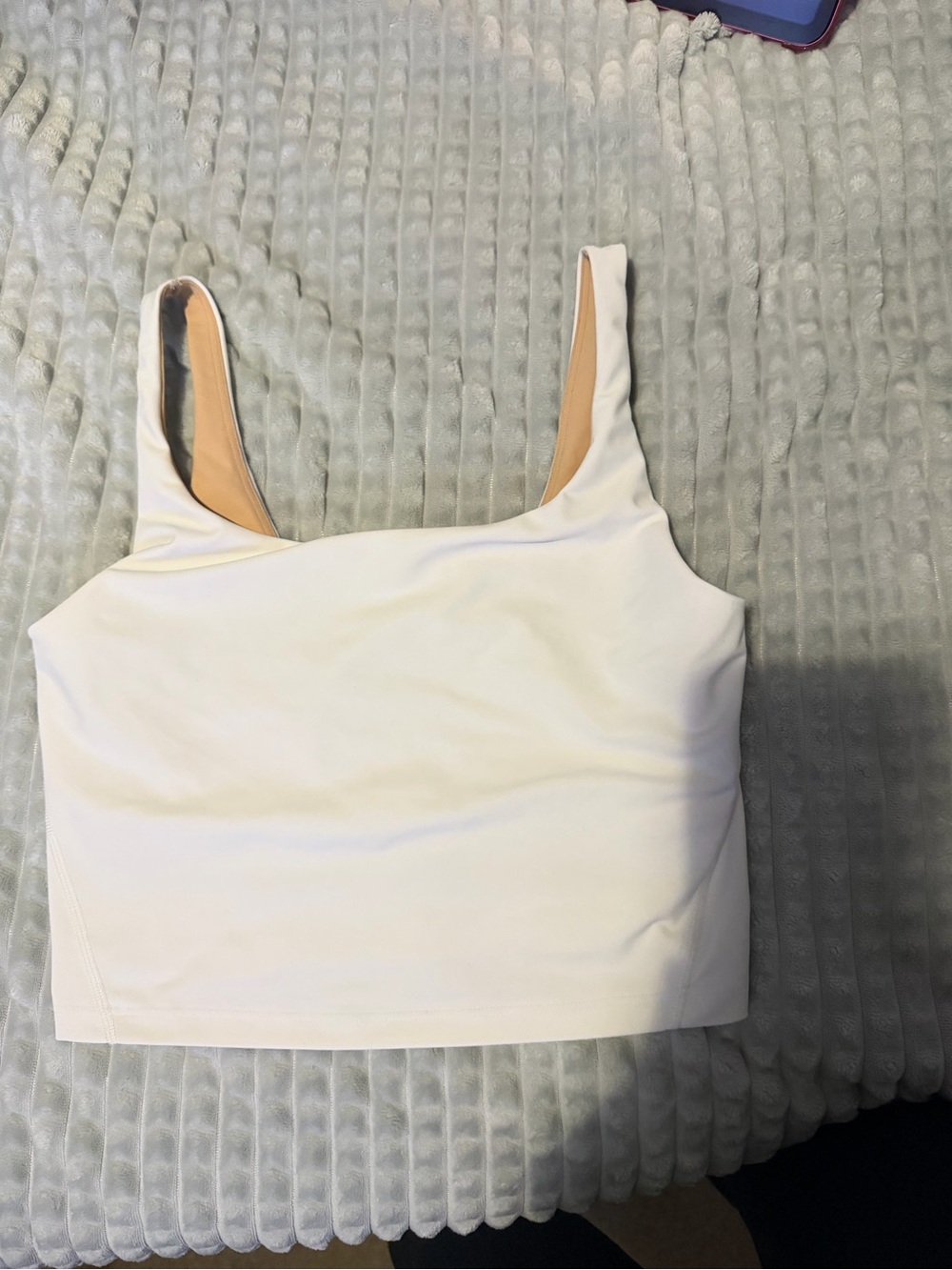 Old Navy White Crop Tank Top